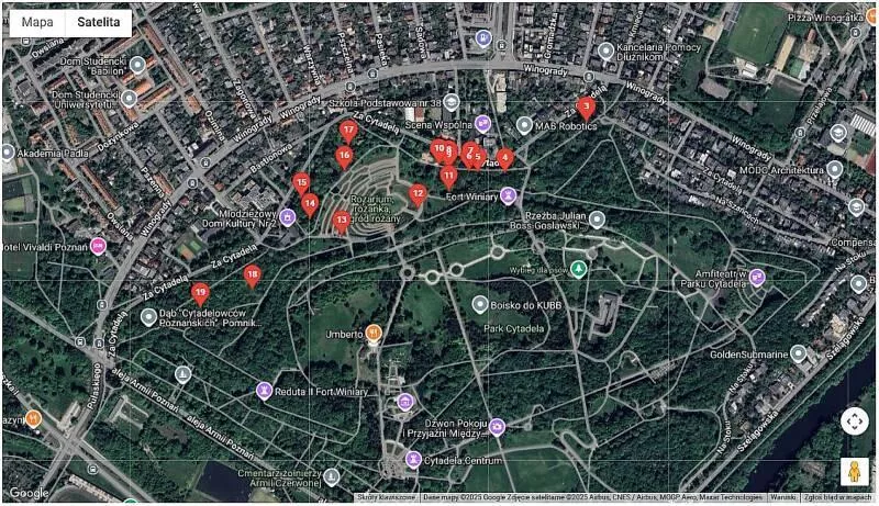 Poznań mapa